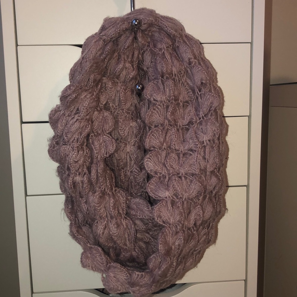 Purple Infinity Scarf